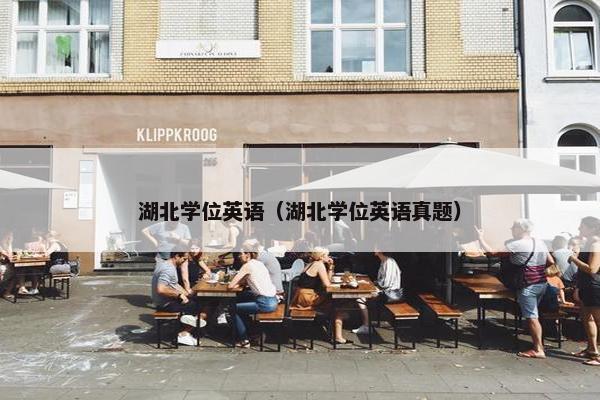 湖北学位英语(湖北学位英语真题) 湖北学位英语(湖北学位英语真题)