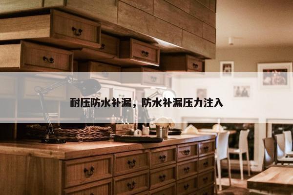 耐压防水补漏，防水补漏压力注入