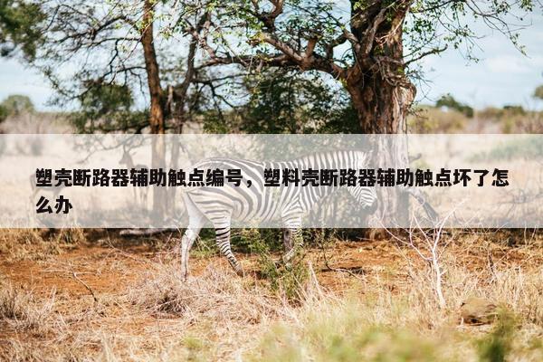 塑壳断路器辅助触点编号，塑料壳断路器辅助触点坏了怎么办