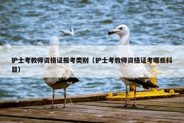 护士考教师资格证报考类别（护士考教师资格证考哪些科目）