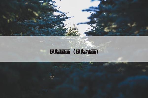 凤梨国画(凤梨插画) 凤梨国画(凤梨插画)