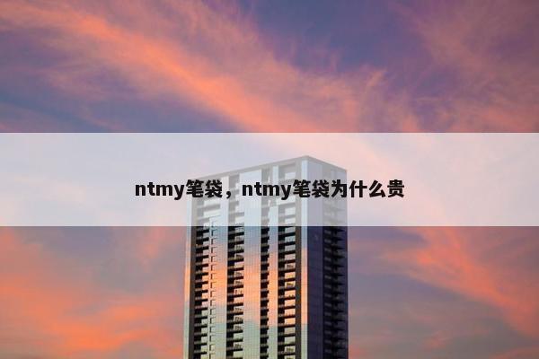 ntmy笔袋，ntmy笔袋为什么贵