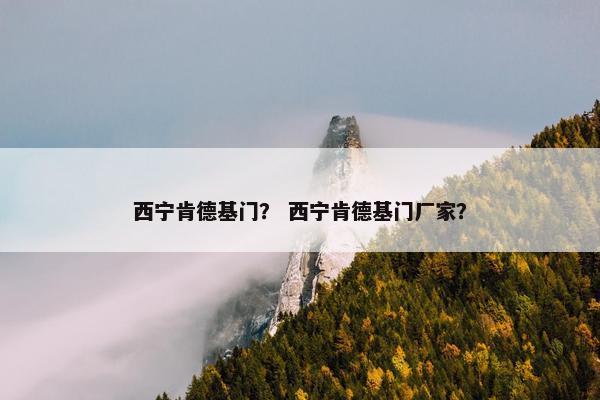 西宁肯德基门？ 西宁肯德基门厂家？