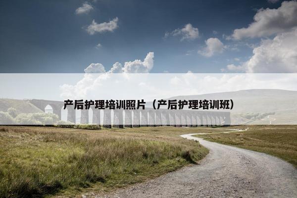 产后护理培训照片（产后护理培训班）