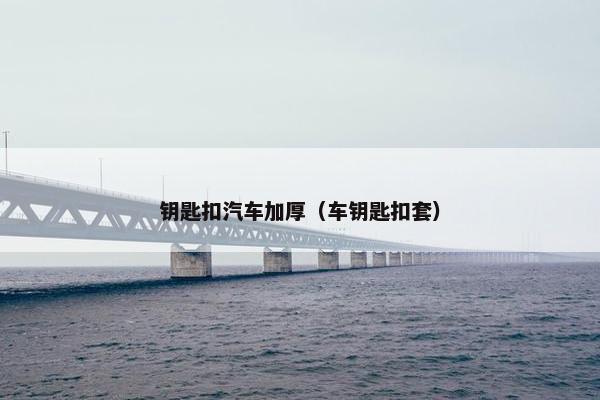 钥匙扣汽车加厚（车钥匙扣套）