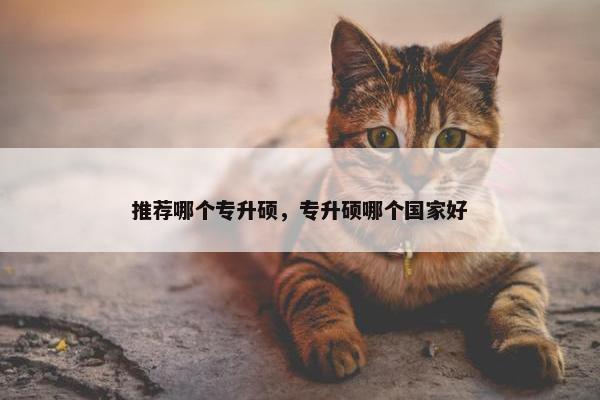 推荐哪个专升硕,专升硕哪个国家好 推荐哪个专升硕,专升硕哪个国家好