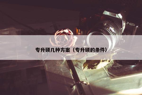 专升硕几种方案(专升硕的条件) 专升硕几种方案(专升硕的条件)