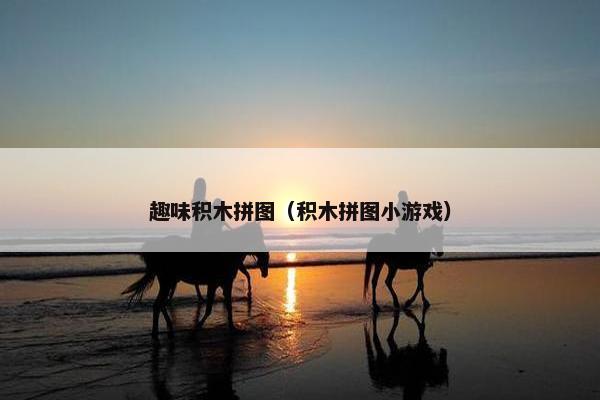 趣味积木拼图（积木拼图小游戏）