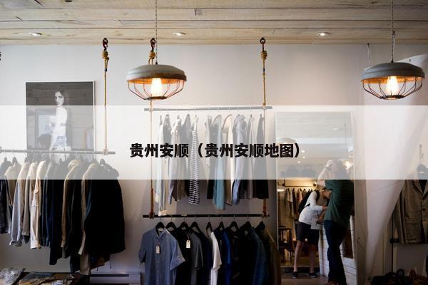 贵州安顺（贵州安顺地图）