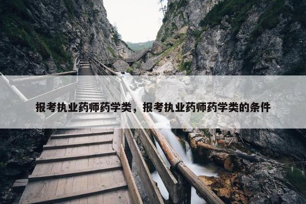 报考执业药师药学类,报考执业药师药学类的条件 报考执业药师药学类,报考执业药师药学类的条件