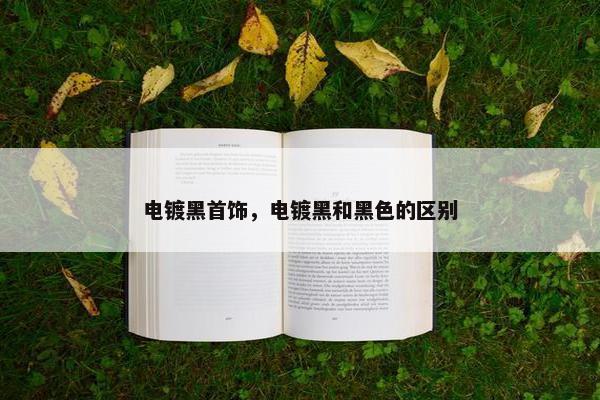 电镀黑首饰,电镀黑和黑色的区别 电镀黑首饰,电镀黑和黑色的区别
