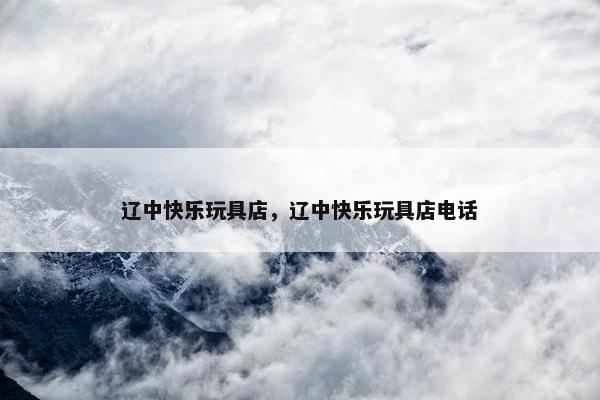 辽中快乐玩具店，辽中快乐玩具店电话