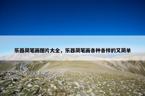 乐器简笔画图片大全,乐器简笔画各种各样的又简单 乐器简笔画图片大全,乐器简笔画各种各样的又简单