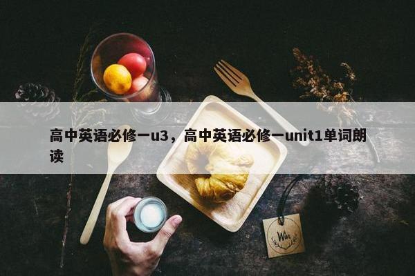 高中英语必修一u3，高中英语必修一unit1单词朗读