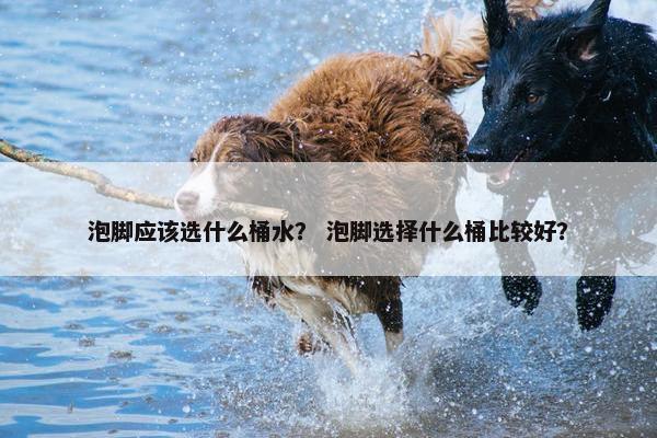 泡脚应该选什么桶水？ 泡脚选择什么桶比较好？