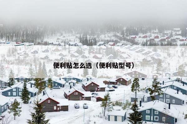 便利贴怎么选（便利贴型号）