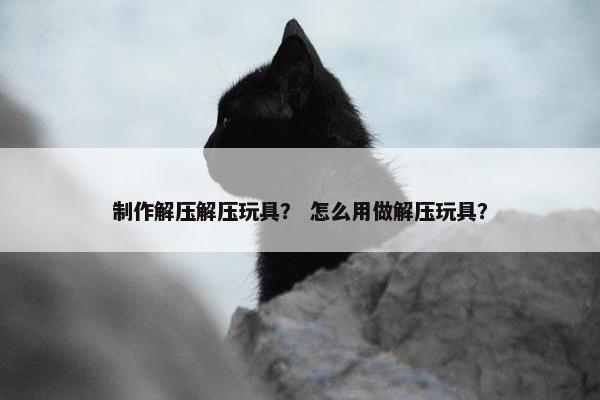 制作解压解压玩具? 怎么用做解压玩具? 制作解压解压玩具? 怎么用做解压玩具?